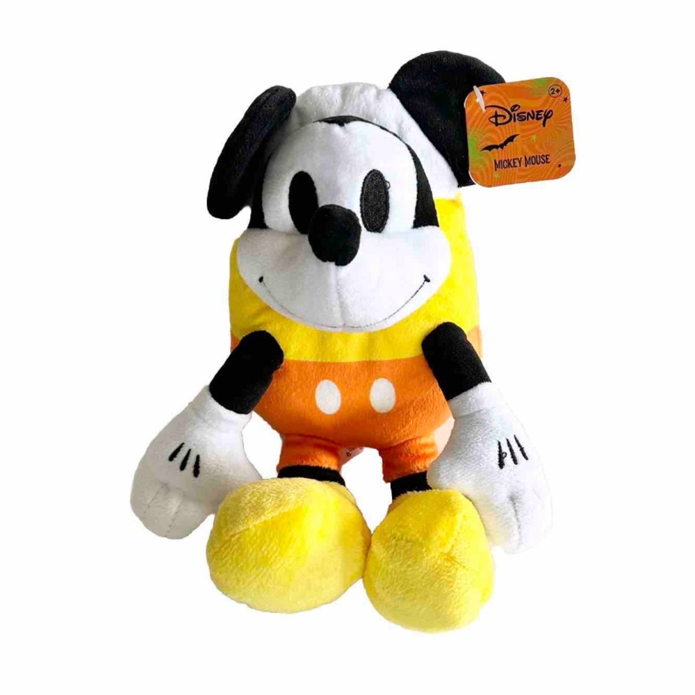DISNEY - Mickey Mouse Candy Corn Plush HALLOWEEN Stuffed Animal Doll NEW W/TAGS